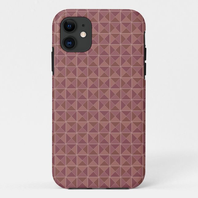 Geometric Pattern custom iPhone case (Back)