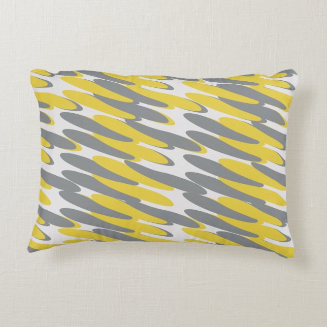 Geometric Pattern Decorative Cushion (Back)