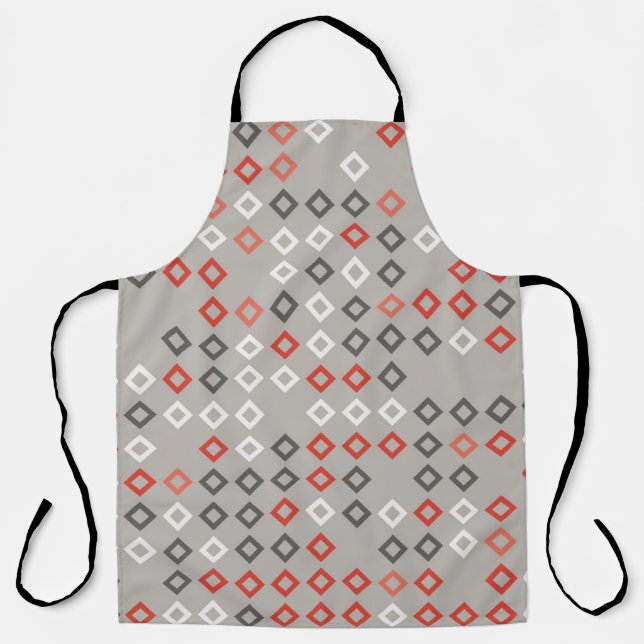 Geometric pattern design abstract, art, background apron (Front)
