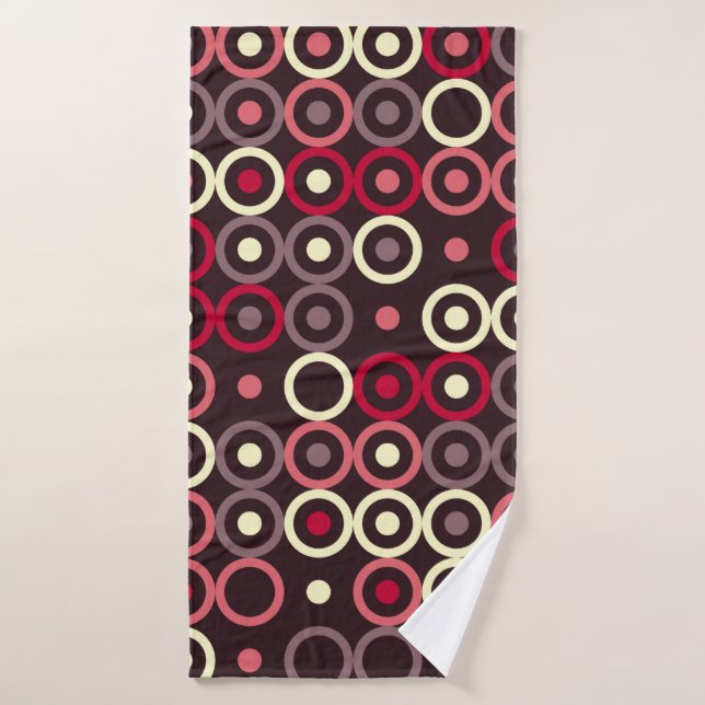 Geometric pattern design abstract, art, graphic de bath towel (Bath Towel)