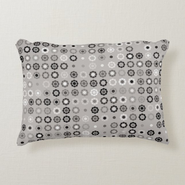 Geometric pattern design abstract, art, graphic de decorative cushion (Front)