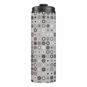 Geometric pattern design abstract, art, graphic de thermal tumbler
