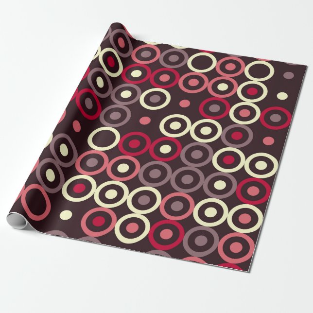 Geometric pattern design abstract, art, graphic de wrapping paper (Unrolled)