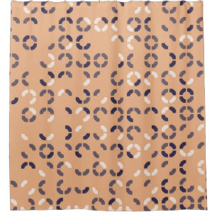geometric pattern designabstract, art, artwork, ba shower curtain