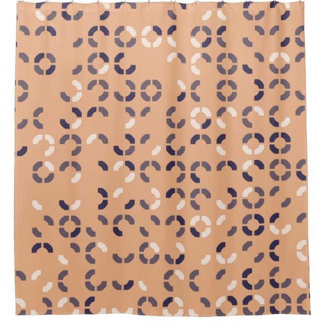 geometric pattern designabstract, art, artwork, ba shower curtain (Front)