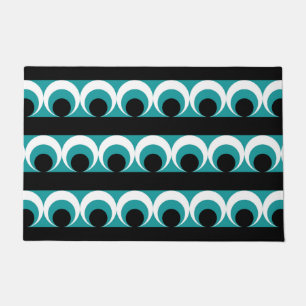 Geometric pattern doormat