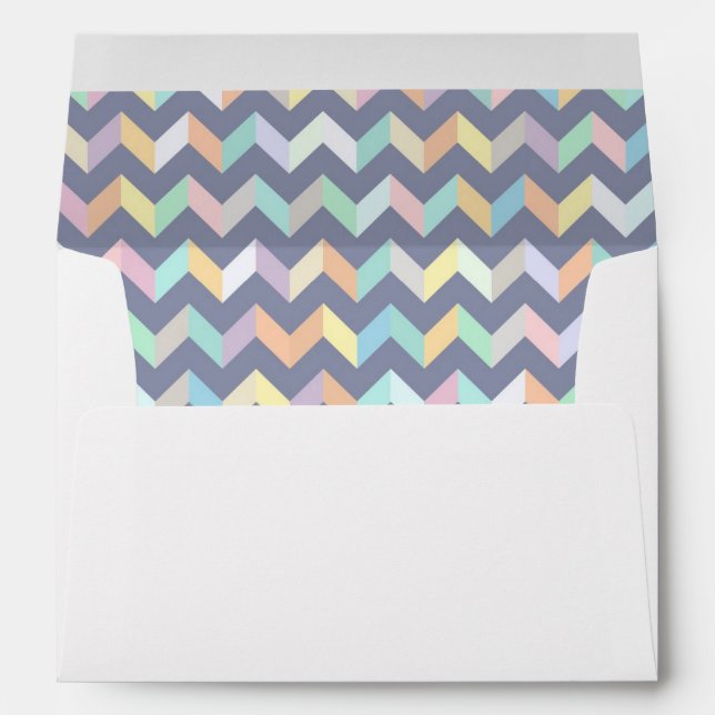 Geometric Pattern Envelopes (Back (Bottom))