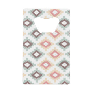 Geometric pattern in aztec style