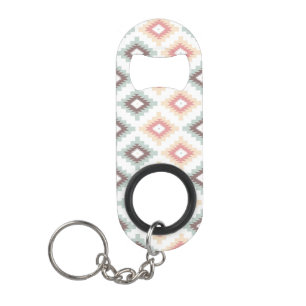 Geometric pattern in aztec style