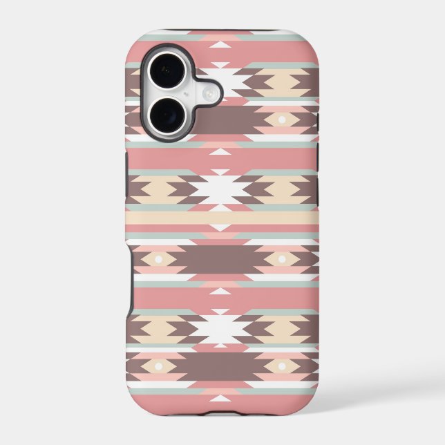 Geometric pattern in aztec style 2 (Back)