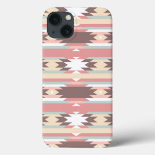 Geometric pattern in aztec style 2 iPhone 13 case