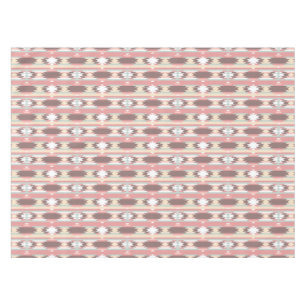 Geometric pattern in aztec style 2 tablecloth