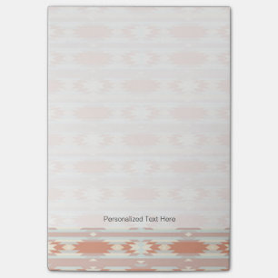 Geometric pattern in aztec style 3 post-it notes