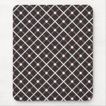 Geometric Pattern in Black and Warm Brown Tones