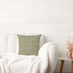 Geometric Pattern Lattice  Cushion