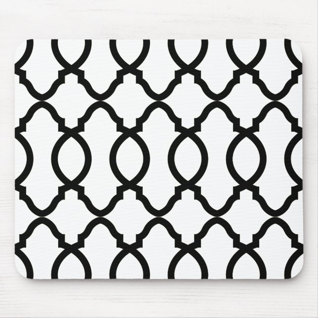 Geometric Pattern Lattice  Mouse Mat (Front)