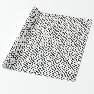 Geometric Pattern Lattice  Wrapping Paper