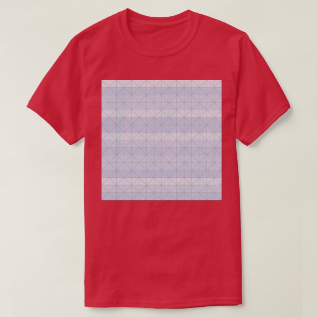 Geometric pattern light blue T-Shirt (Design Front)