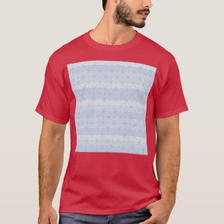 Geometric pattern light blue T-Shirt