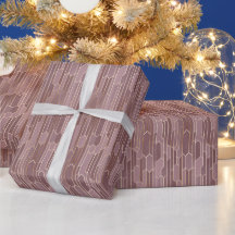 Geometric Pattern | Mauve Deco Prism
