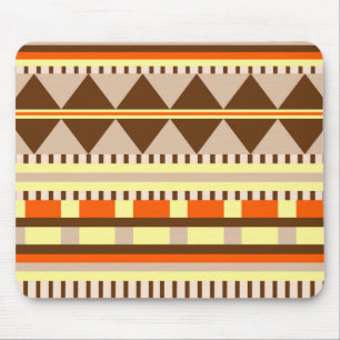 Geometric pattern mouse mat