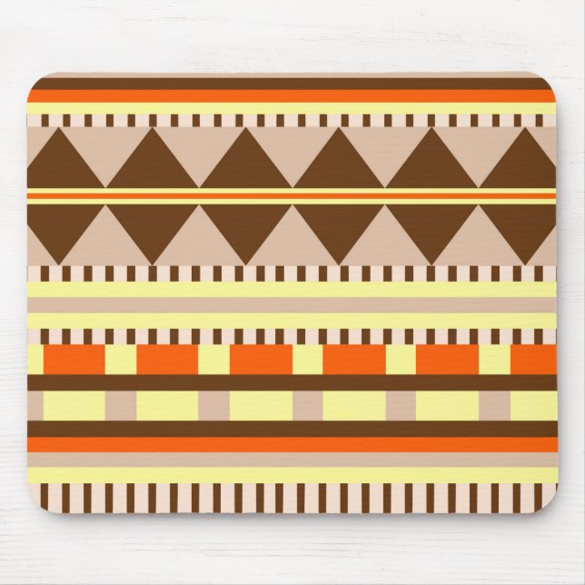 Geometric pattern mouse mat (Front)