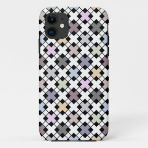 Geometric pattern multicolored iPhone 11 Case
