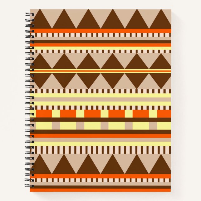 Geometric pattern notebook (Front)