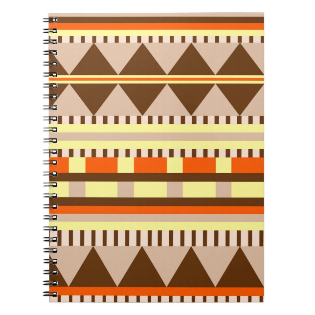 Geometric pattern notebook (Front)