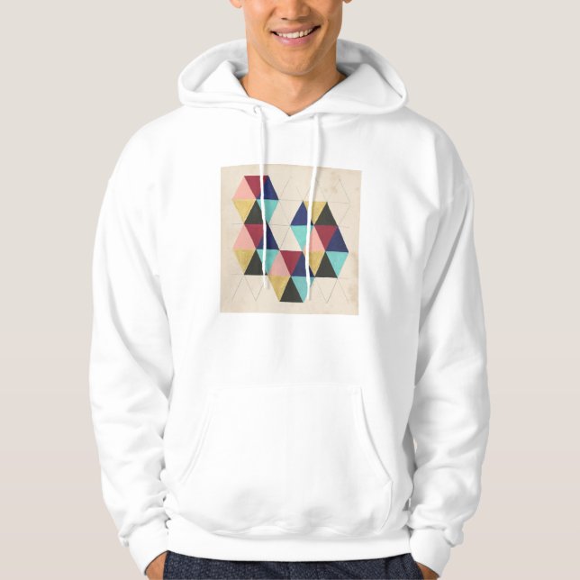 Geometric Pattern Play III Hoodie (Front)