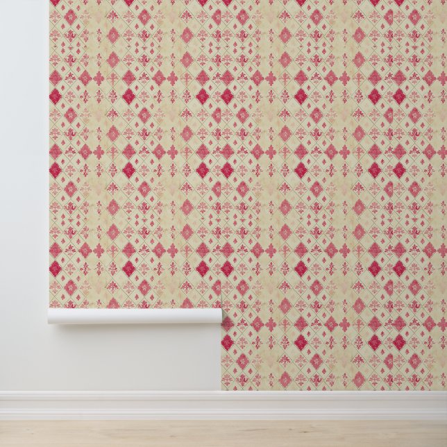 Geometric pattern Rustic wallpaper (Application)
