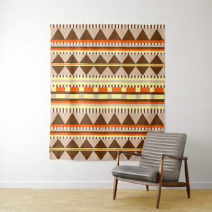 Geometric pattern tapestry