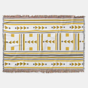Geometric Pattern Throw Blanket