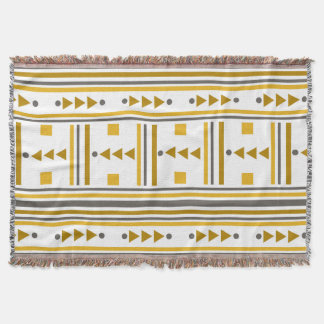 Geometric Pattern Throw Blanket