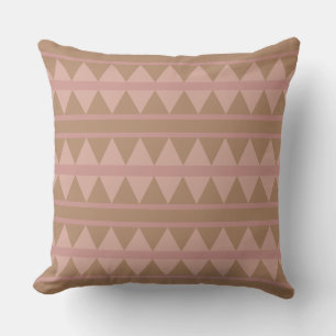 Geometric pattern throw pillows
