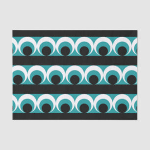 Geometric pattern tissue paper