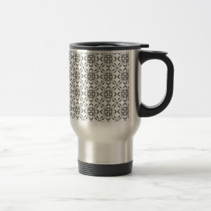 Geometric Pattern Travel Mug