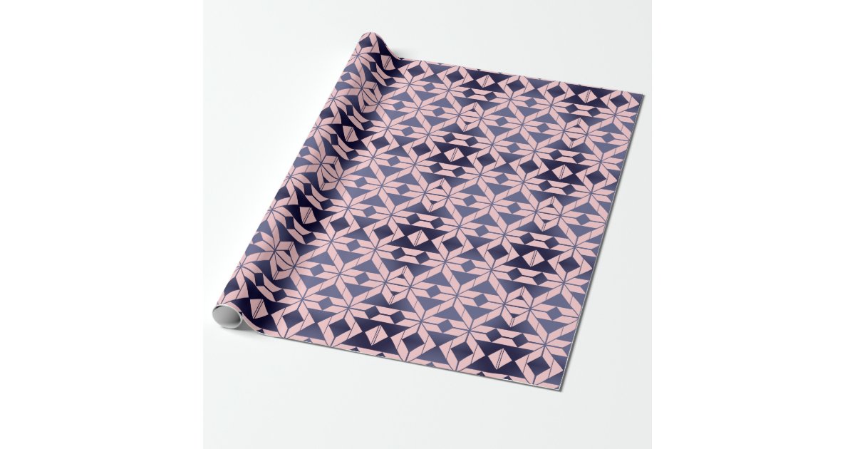 Geometric Pattern Wrapping Paper Zazzle