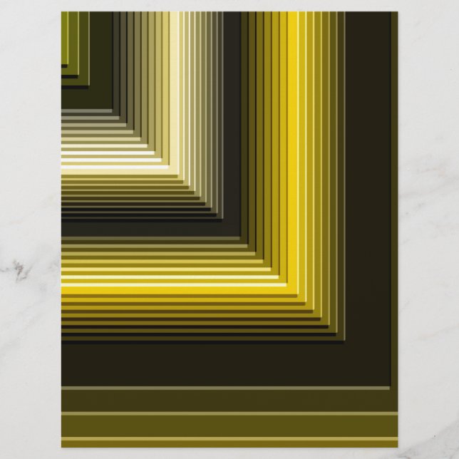 geometric pattern yellow black (Front)
