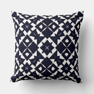 Geometric Patterned Background Cushion