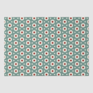 Geometric Patterned Christmas Stars 9 Tissue Paper