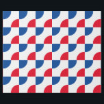 Geometric Patterns Camouflage Red Blue White Cool Wrapping Paper<br><div class="desc">Designed with cute colourful red,  blue patterns in solid white background. You may change to any background colour as you wish. Great for birthdays,  holidays or any celebrations or patriotic events!</div>