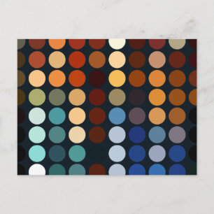 Geometric Patterns   Change of Address Postcard