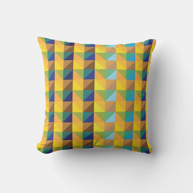 Geometric patterns cushion (Front)
