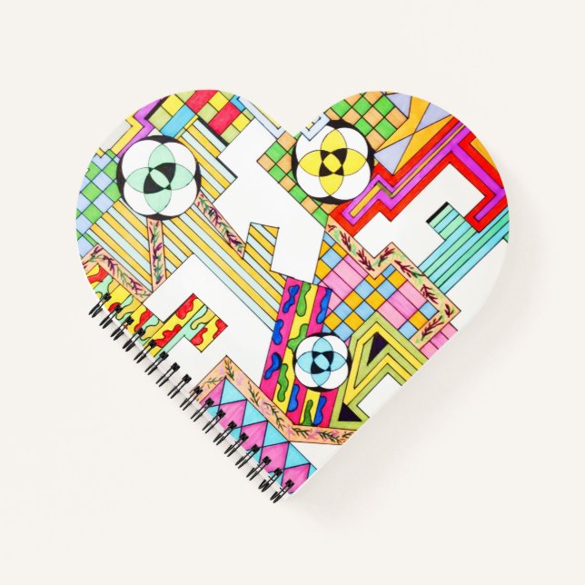 Geometric Patterns Notebook (Front)