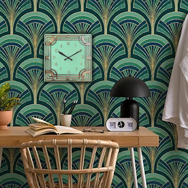 Geometric perfection in an Art Deco Wall Clock (Creator Uploaded)