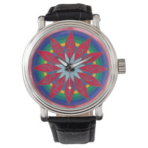 Geometric pinata flower watch