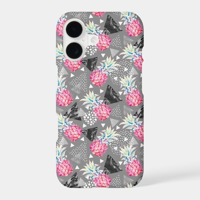 Geometric Pineapple Textured Pattern (Back)