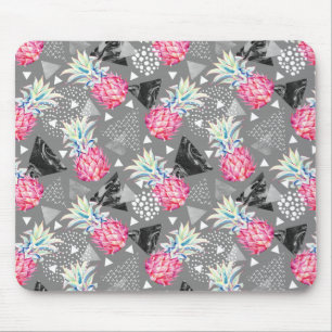 Geometric Pineapple Textured Pattern Mouse Mat