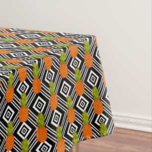 Geometric Pineapples Tablecloth